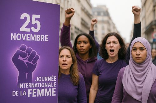 📣 25 novembre — Journée internationale de lutte pour l’élimination des violences faites aux femmes ✊💜